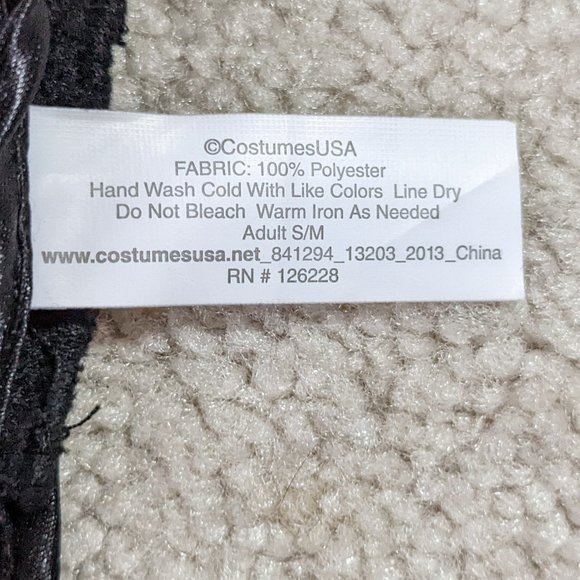 (Bundle 2 for $10) EUC Black Costume Corset - Picture 11 of 11